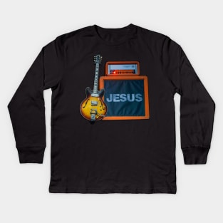 The Sound of Jesus Kids Long Sleeve T-Shirt